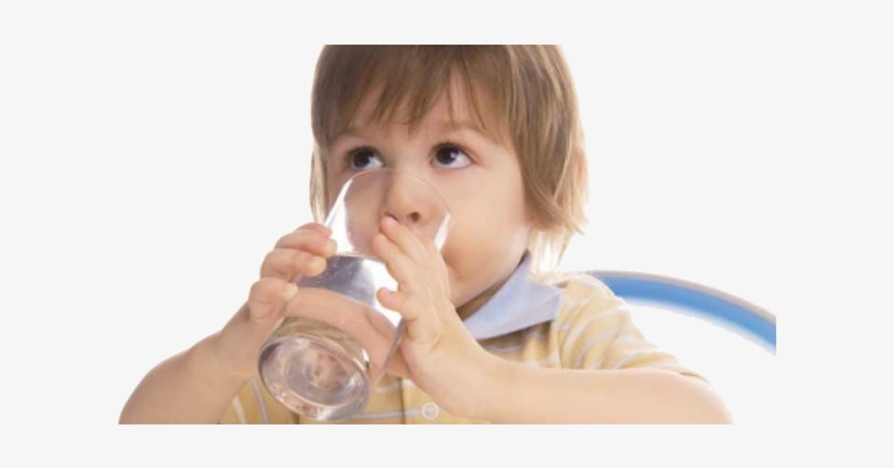Baby Drinking Milk Png Image Background - Child Drinking Water, transparent png