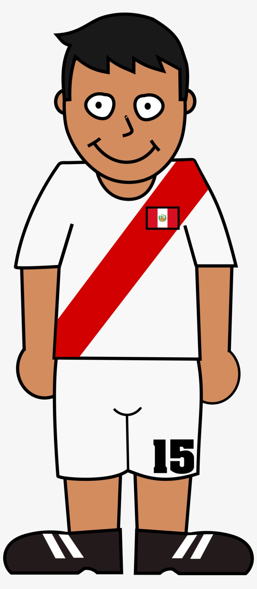 Big Image - World Cup Soccer Player Clipart Png, transparent png