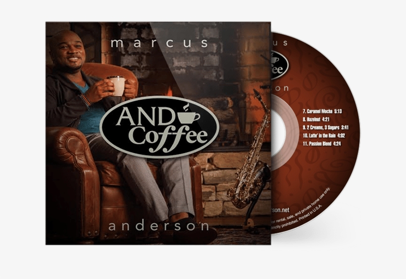 Andcoffee - - Marcus Anderson: & Coffee (can) Cd, transparent png