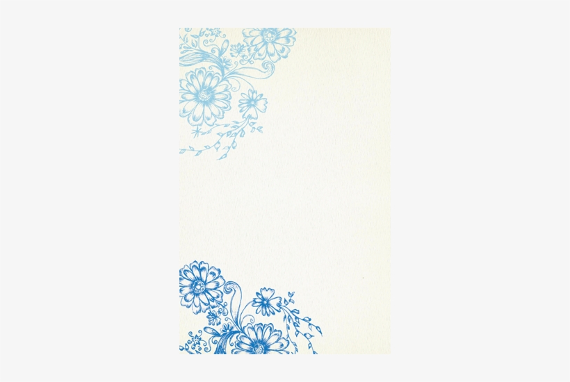 I Like How The Flower Design Is Along Side The Invitation - Flower Design Invitation Cards, transparent png