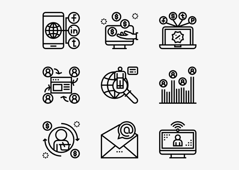 Digital Marketing - Travel Icon Transparent Background, transparent png