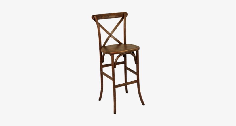 Bentwood Barstool - Hercules Series Stackable Wood Cross Back Chair Xu-x, transparent png