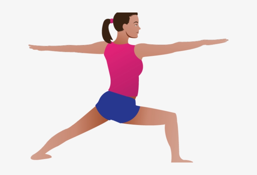 Warrior Pose Clip Art, transparent png