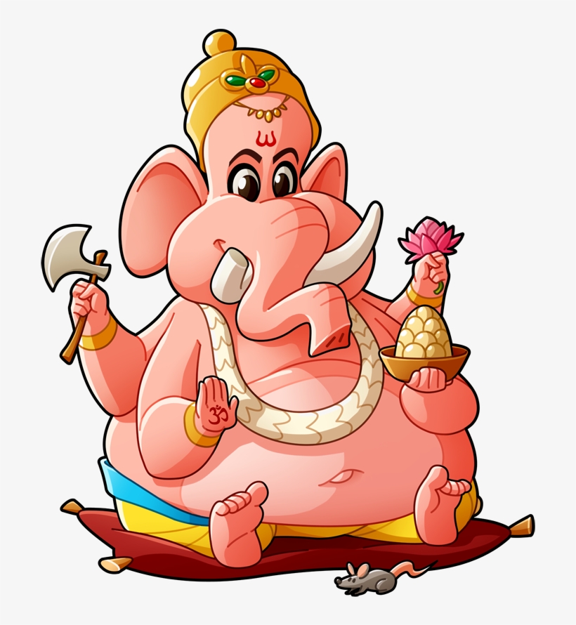 Lord Ganesh Png Photo - Ganesh Cartoon, transparent png