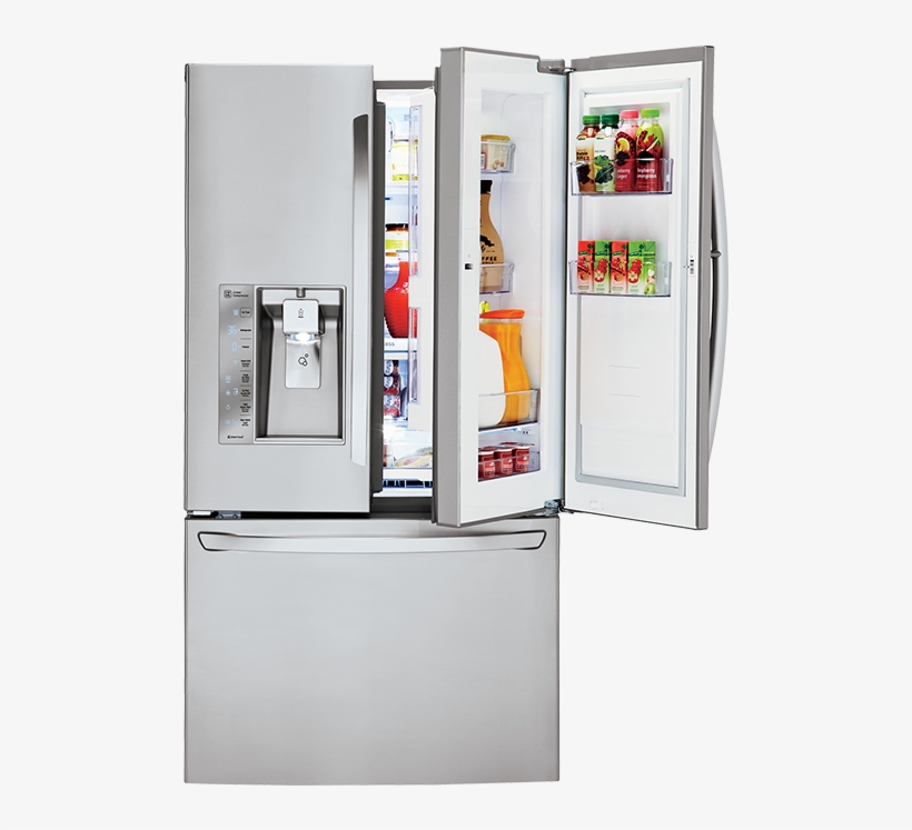 French Door Refrigerators - Lfxs30726s (refrigerators - French 3-door), transparent png