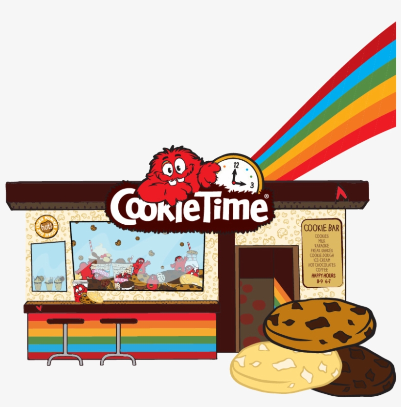 Cracker Clipart Cookie Box - Cookie Time, transparent png