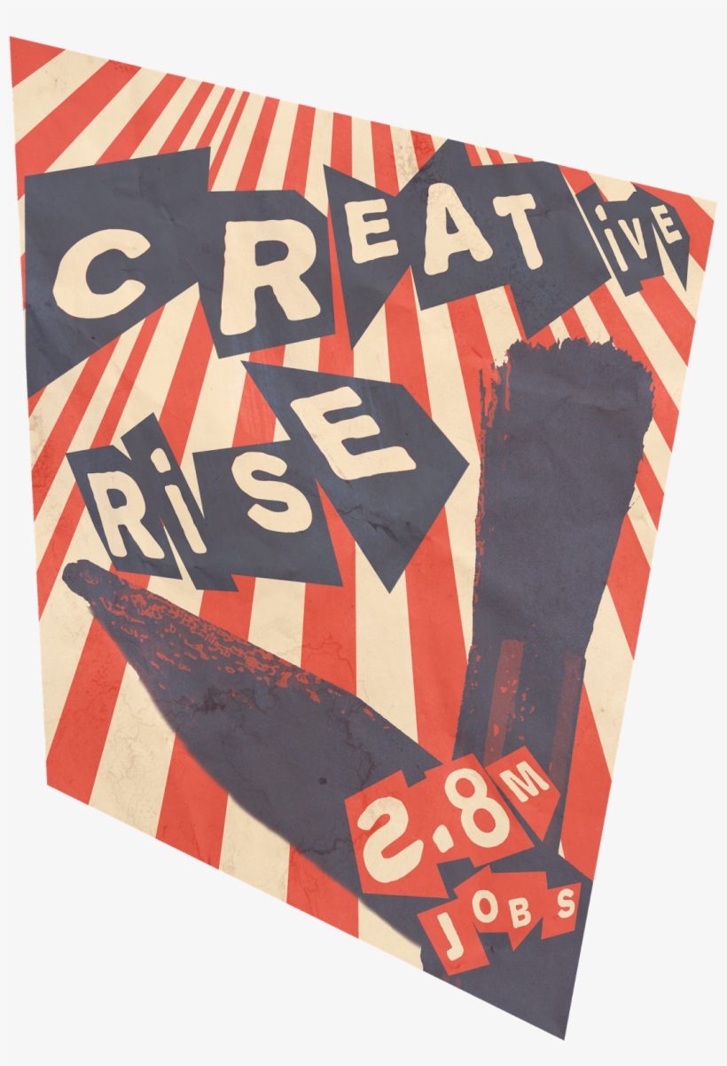 Using The Images Of The Pencil And The Paint Brush - Poster, transparent png