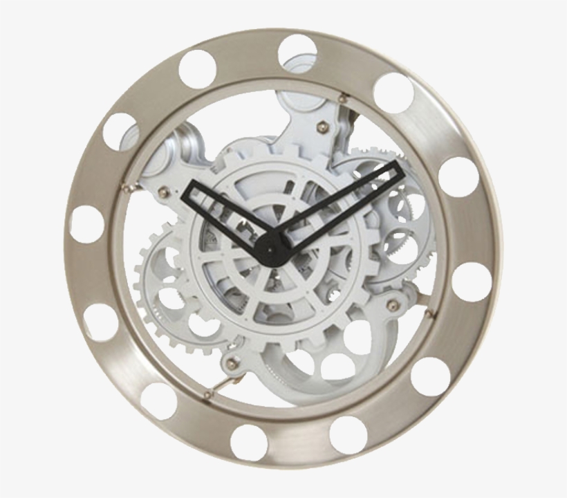 Gear Wall Clock - Wheel And Axle Of A Bicycle, transparent png