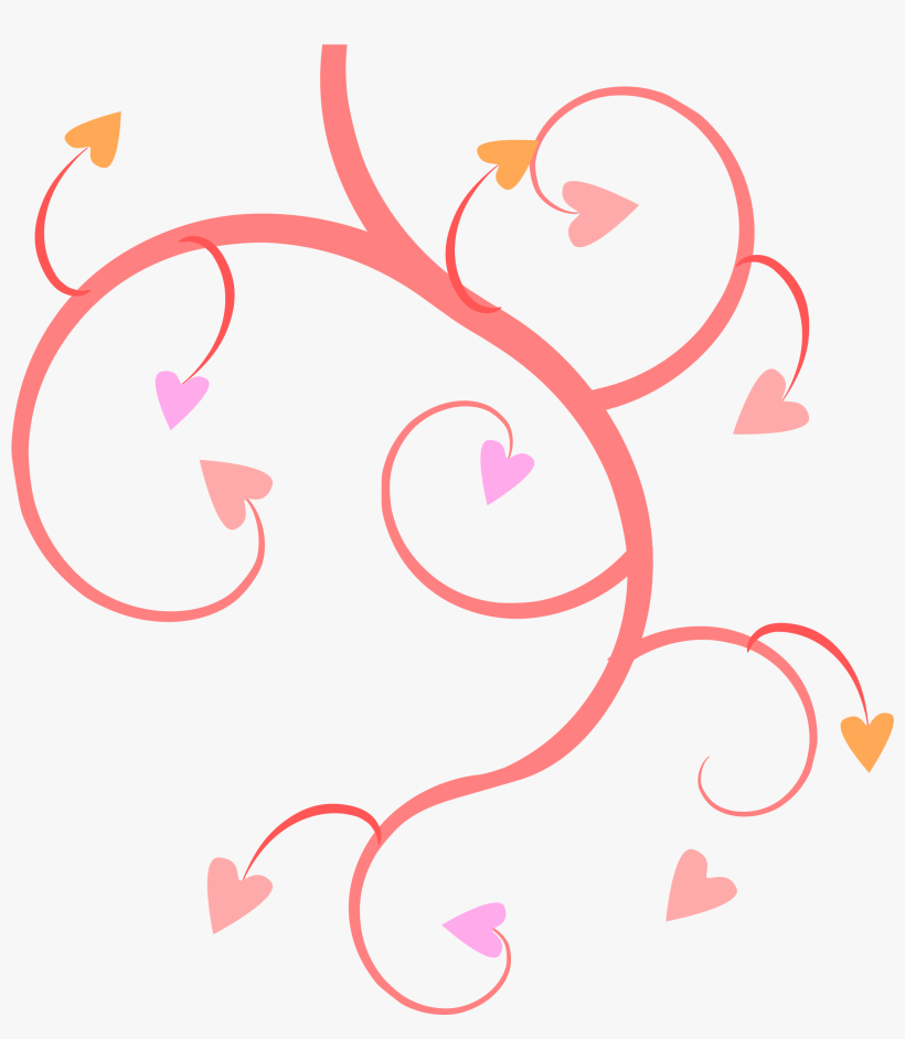 Wedding Heart Clip Art Wedding Clipart Png - Grey And Pink Borders, transparent png