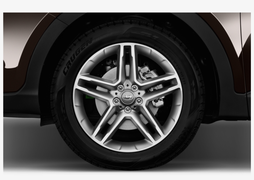 18 - - Hyundai Santa Fe 2017 Wheel, transparent png