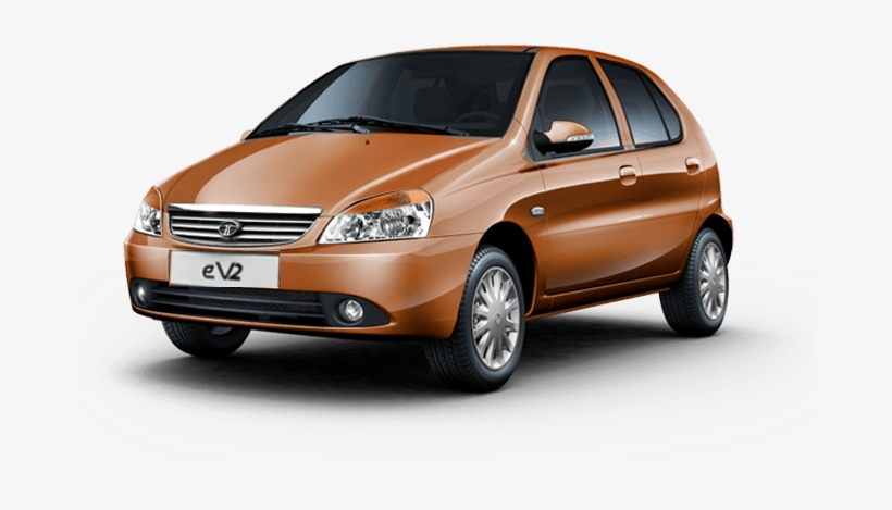 Tata Indica Ev2 White - Indica Color Car, transparent png