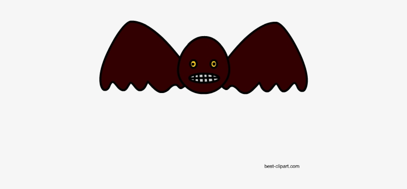Scary Bat Free Halloween Image - Halloween, transparent png