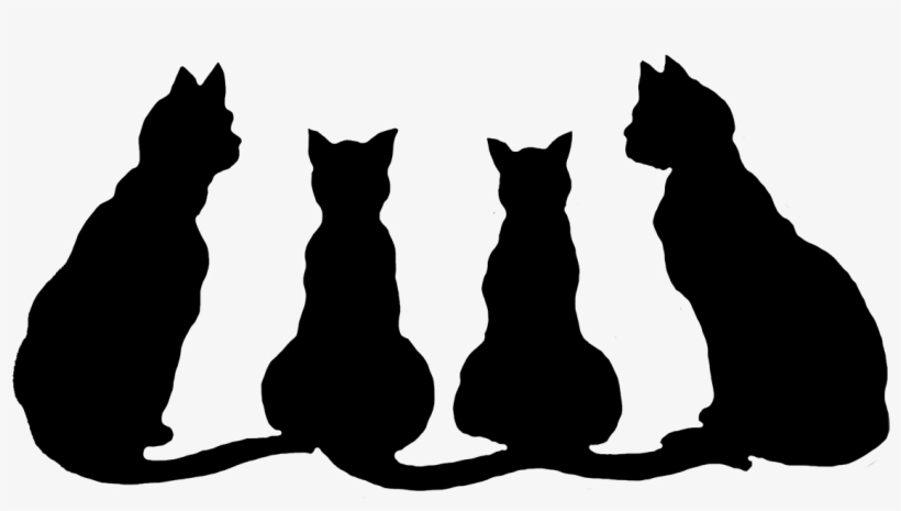 Bat Clipart Halloween Black Cat - Transparent Background Halloween Clip Art, transparent png