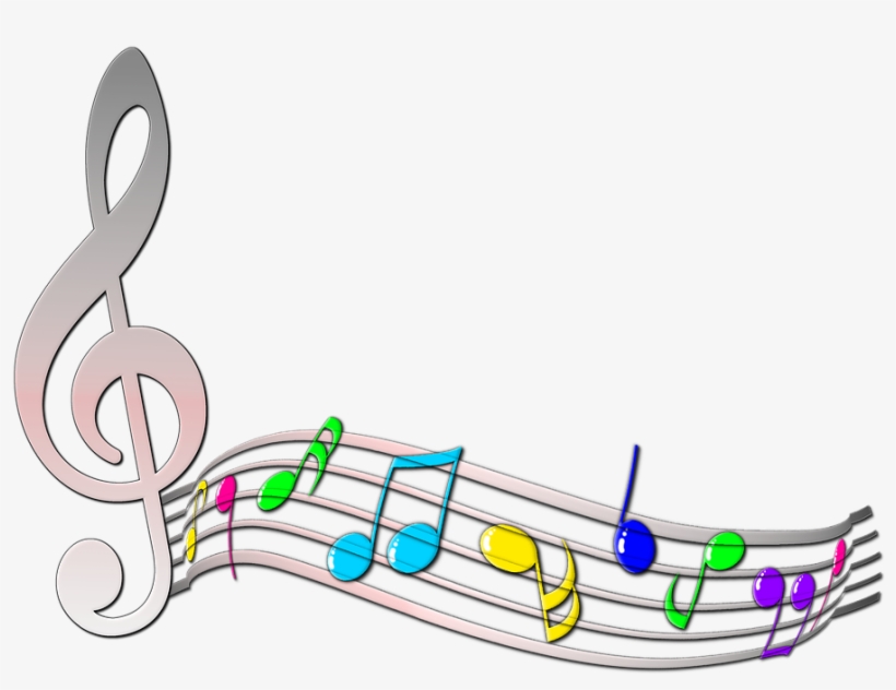 Clef Note Png Transparent Images Jpg Black And White - Melody Clipart, transparent png