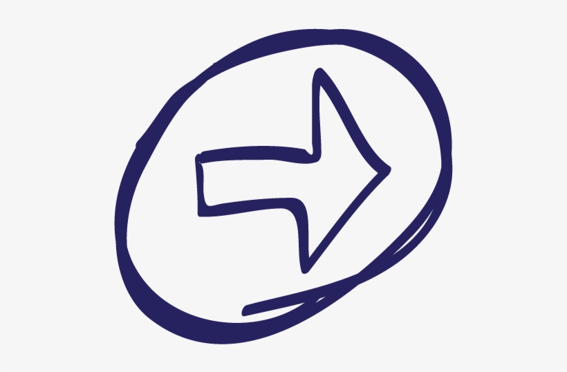 Drawn Circle Arrow Png - Hand Drawn Circle Arrows Png, transparent png