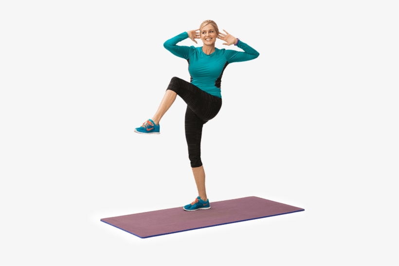 Fitness Classes - Aerobic Woman Png, transparent png
