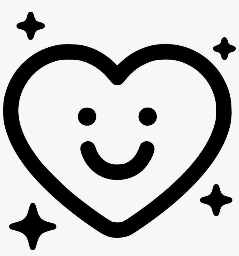 Cute Smile Wink Sign Relationship Comments - Cute Icon White Png, transparent png