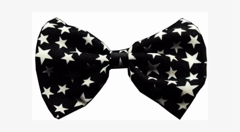 Dog Bow Tie Black And White Stars - Mirage Pet Products Dog Bow Tie, Black, transparent png