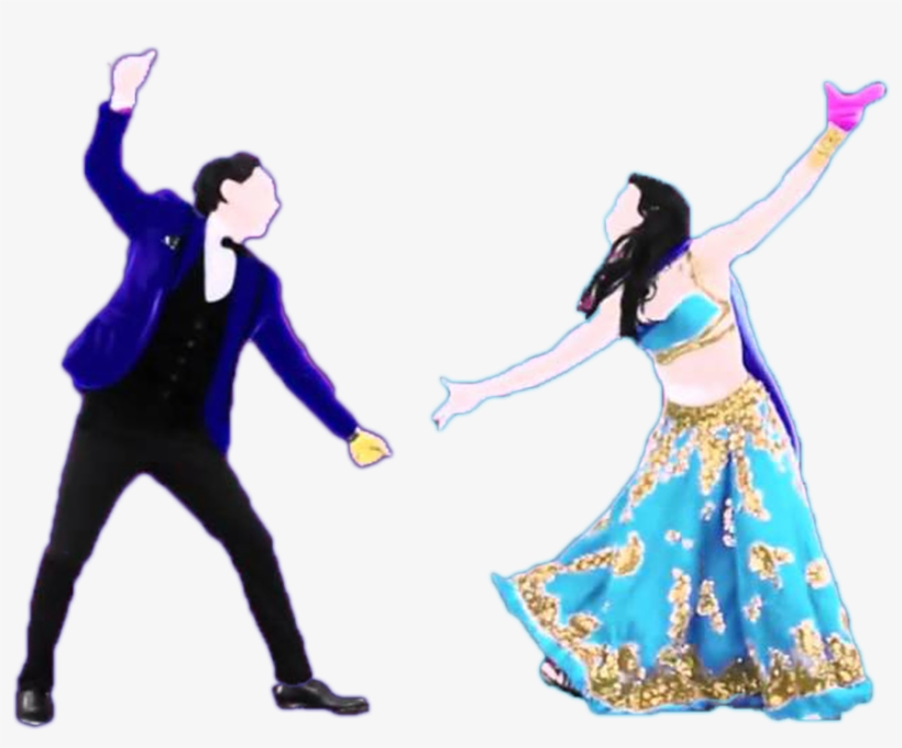 India Waale Dancers - Indian Dance Transparent Background, transparent png
