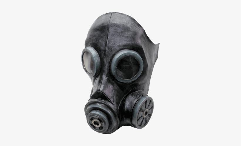 Black Smoke Mask - Black Gas Mask, transparent png