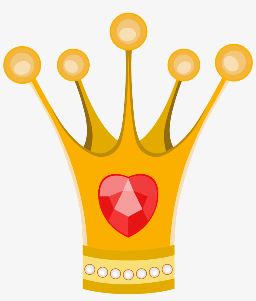 Cartoon Material Transprent Free Download Area Yellow - Cartoon Princess Crown, transparent png