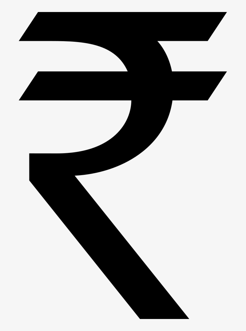 Download Png Image Report - Indian Rupee Symbol, transparent png