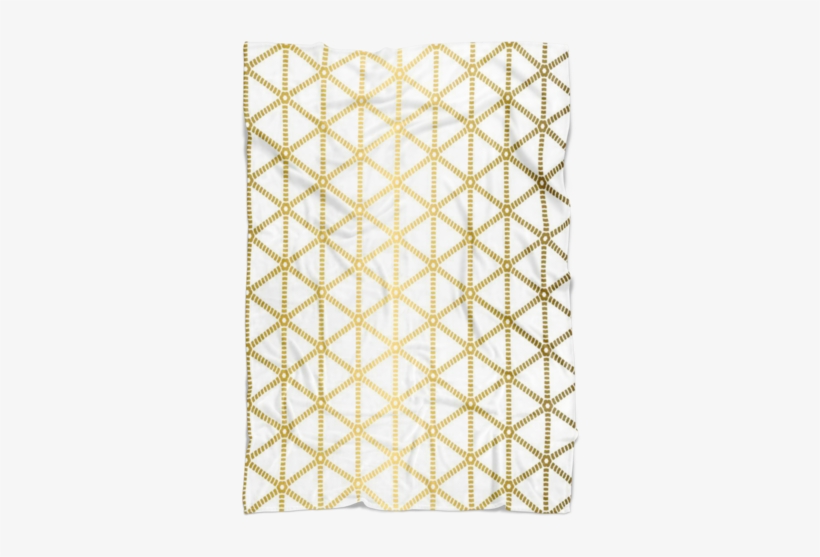 Gold Grid Fleece Throw Blanket - Brisbane, transparent png