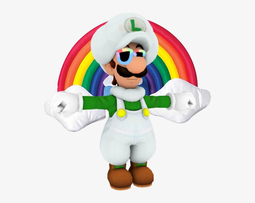 I Had A Dream Last Night That Luigi Had A New Form - Luigi Says Gay Rights, transparent png