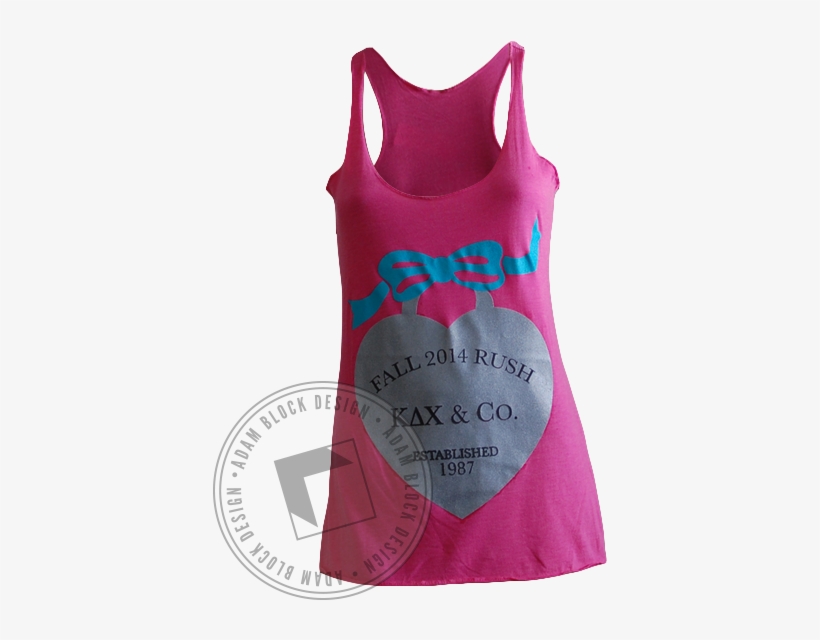 Kappa Delta Chi Tiffany&co Tank - Golden Ticket Bid Day, transparent png