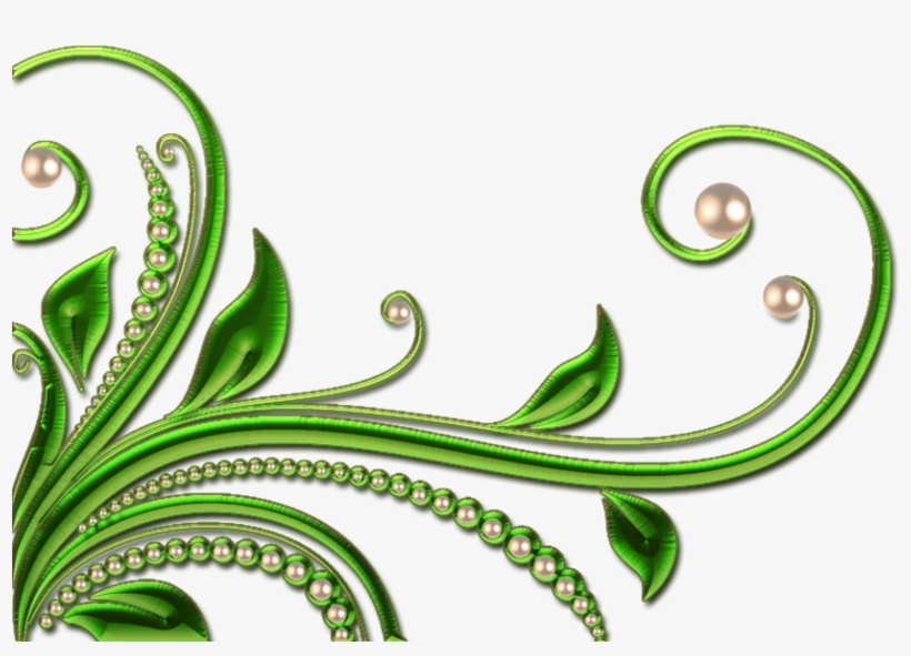 Leaves And Pearls Png By Melissa Tm - Clipart Frame Png Deviantart, transparent png