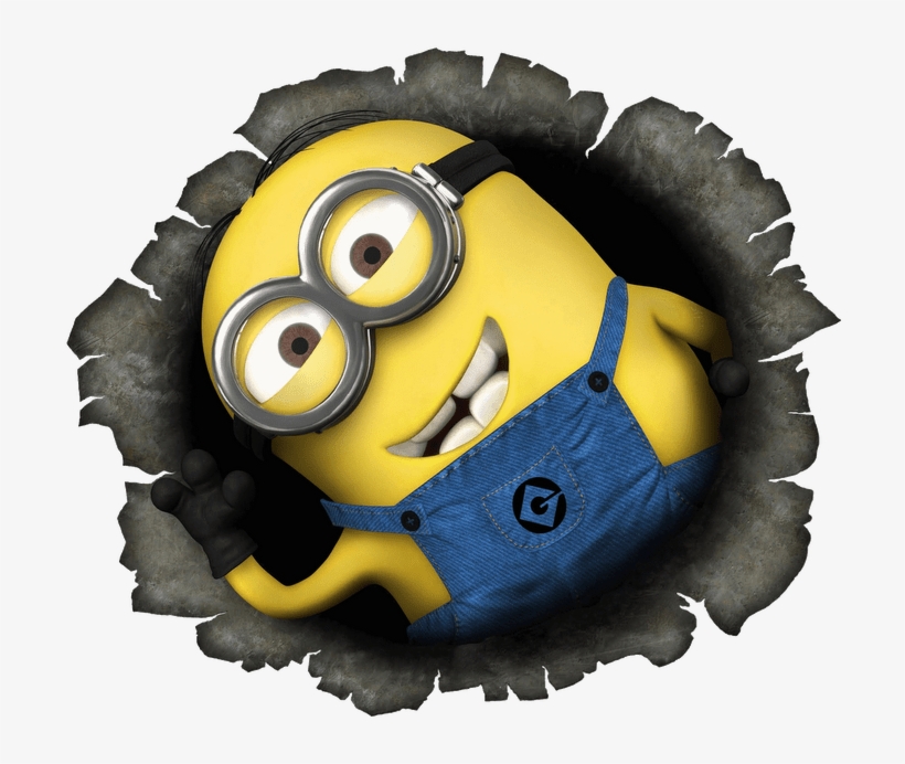 The Art Store Gets Tarred And - Stickers Minions, transparent png