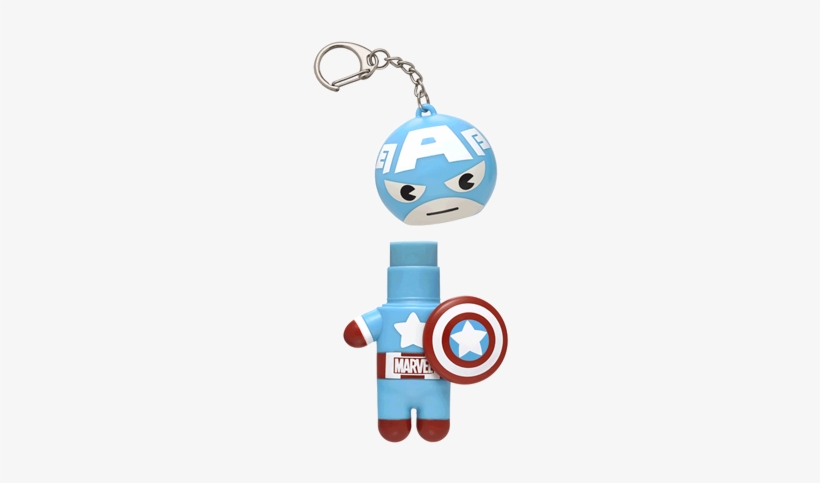 Marvel Super Hero Captain America Lip Balm - Captain America Lip Smacker, transparent png