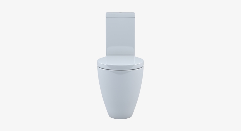 Aalto Signature Standard Close Coupled Toilet, transparent png