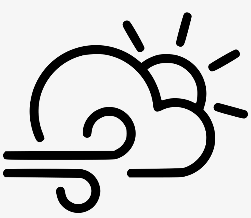 Day Wind Cloud Sun Comments - Thunderstorm Sun Icon, transparent png
