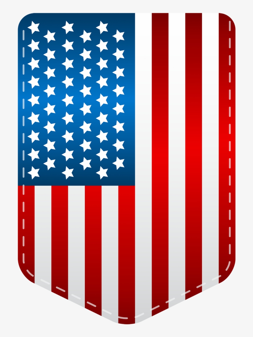 4th Of July Frames Png - American Flag Transparent Decoration, transparent png