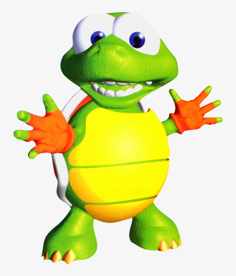 Tiptup The Turtle - Tiptup Diddy Kong Racing, transparent png