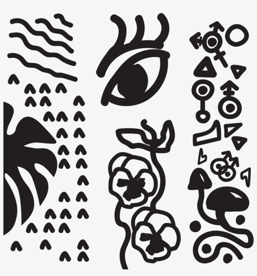 Scribble Basis-01, transparent png