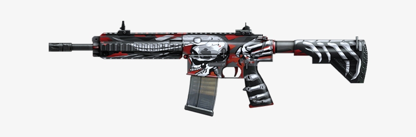 Redskull - Hk Mr556 Quad Rail, transparent png