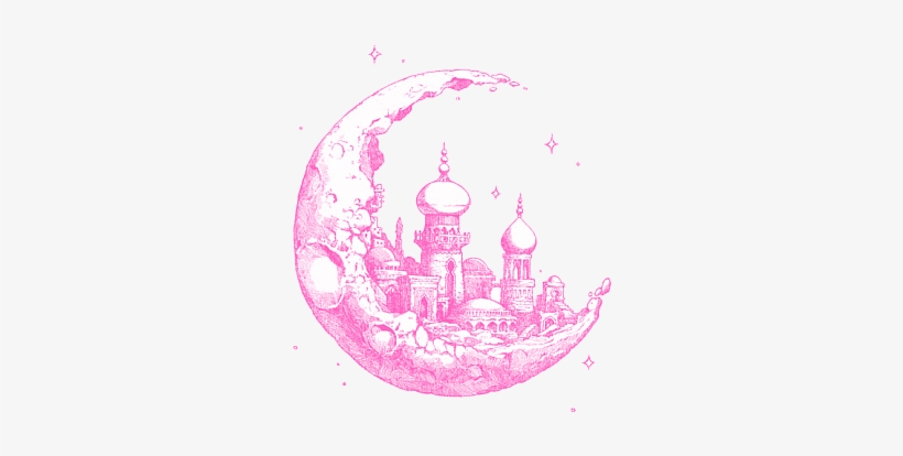 Bueno Mis Personitas Esto Ha Sido Todo En Este Post, - Moon Drawing, transparent png