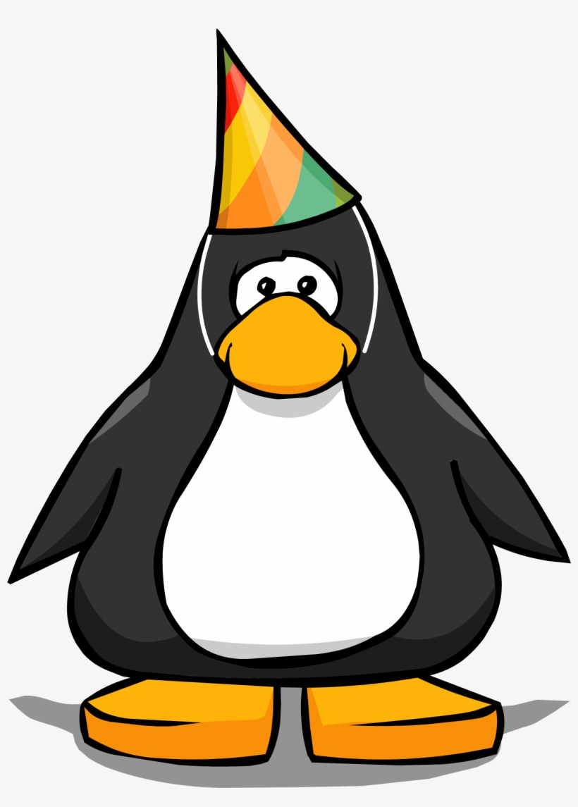 5th Year Party Hat Pc - Club Penguin With Mohawk, transparent png