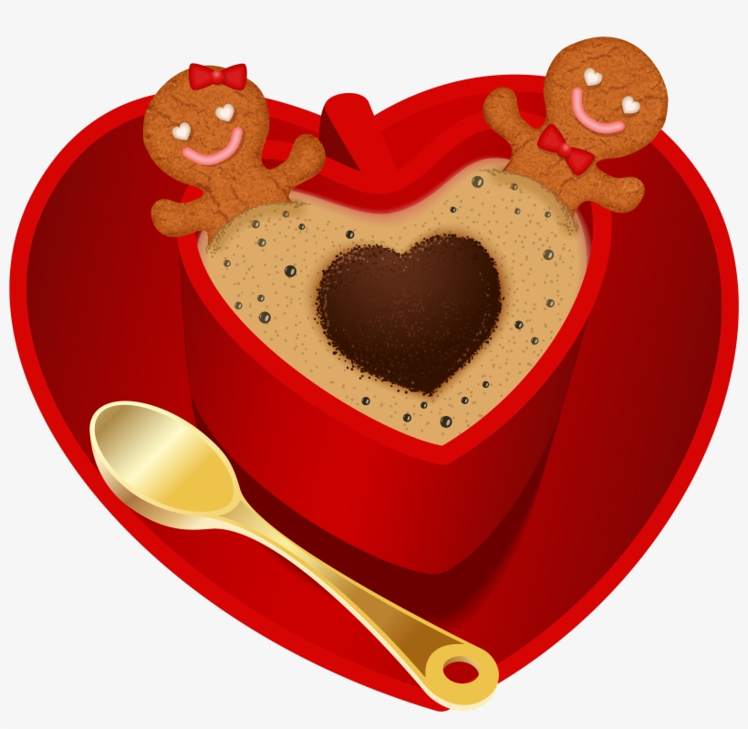Christmas Clipart Coffee Mug - Christmas Coffee Png, transparent png