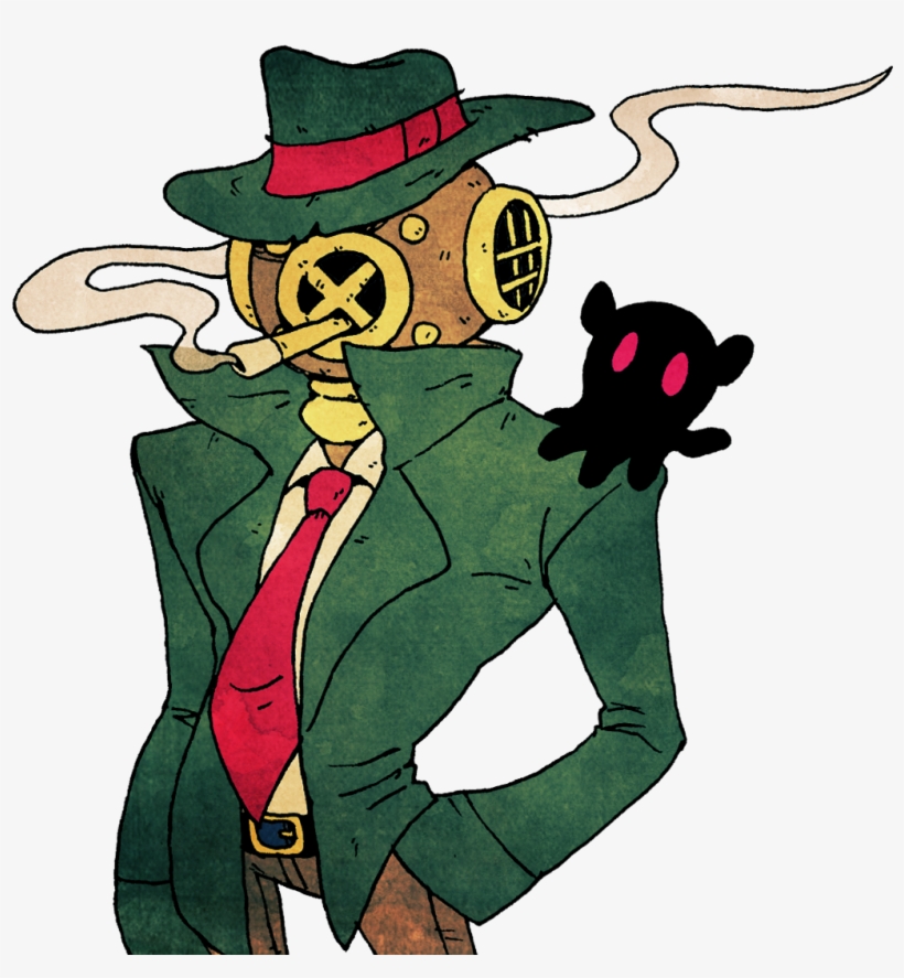 Deep Dive A Mysterious Fellow Who Lives At The Bottom - Cartoon, transparent png