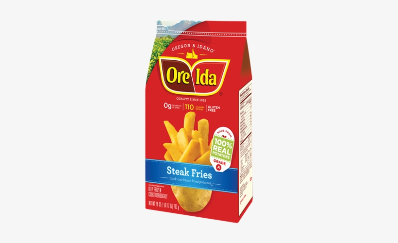 Ore-ida - Ore Ida Frozen Steak Fries, transparent png