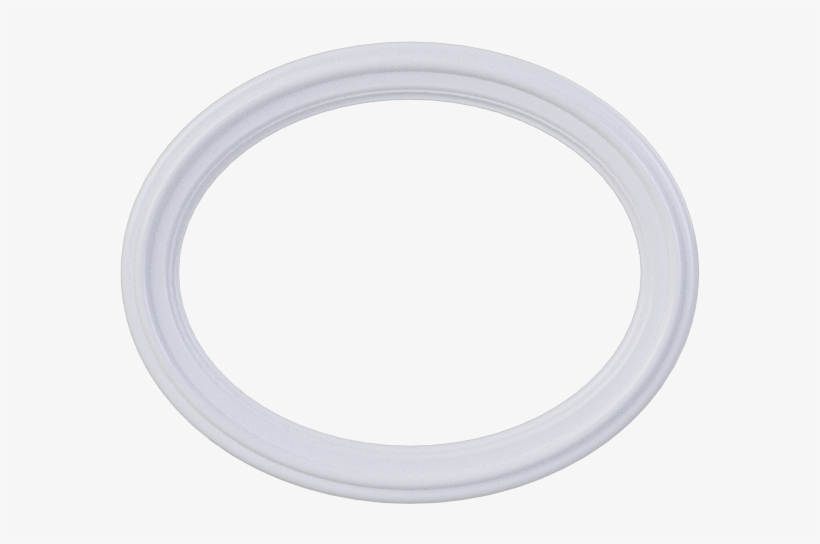 Oval Window Architrave - White Ring With No Background, transparent png