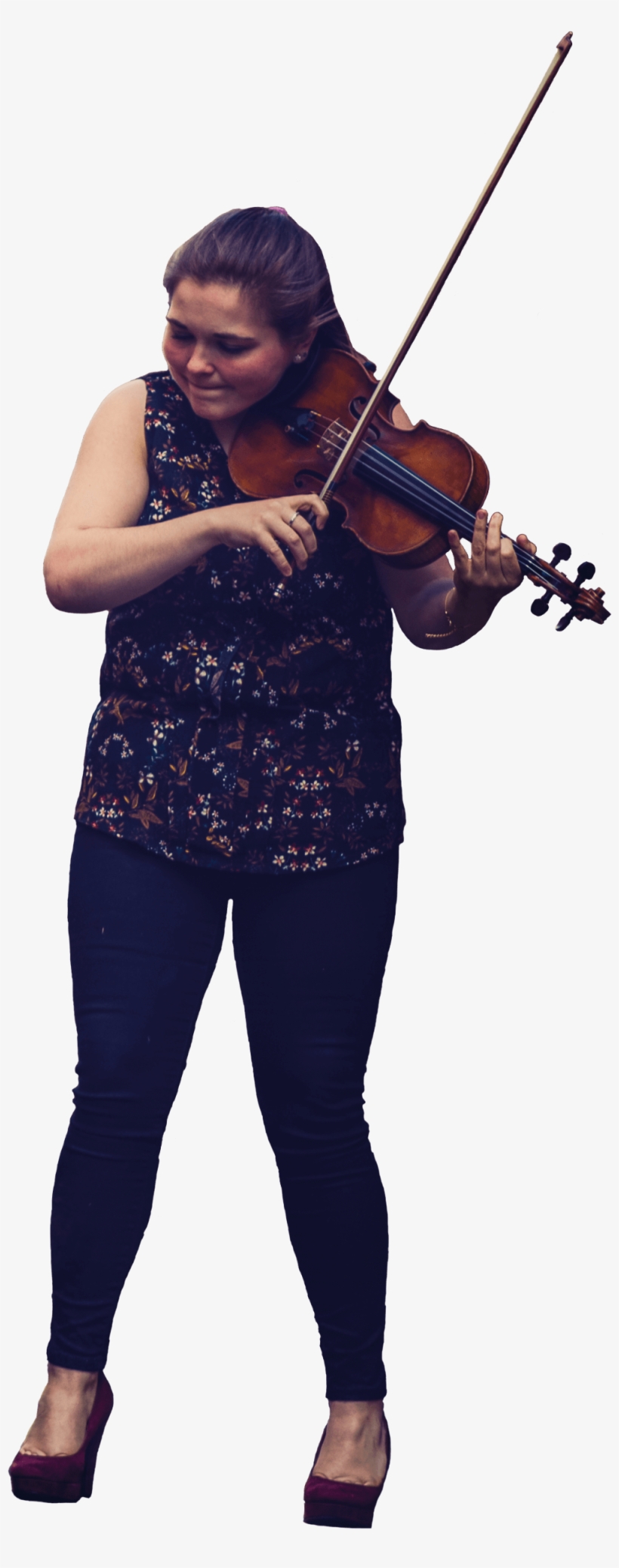 Katie Selection - Violinist, transparent png