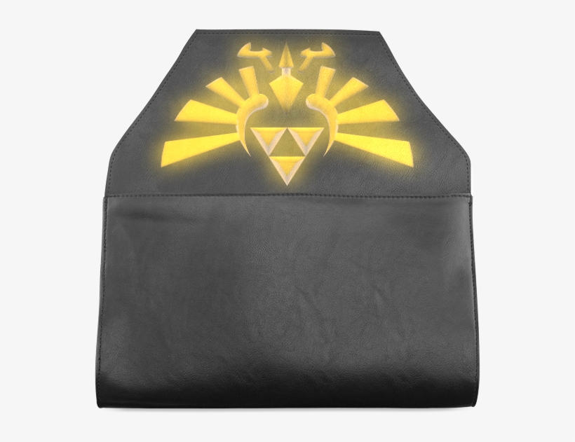 Sale The Triforce Print Leather Handbag Designer Clutch - Coin Purse, transparent png