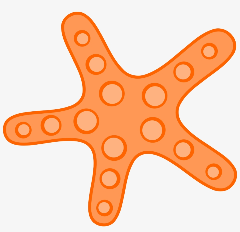 Star Fish Clip Art - Sea Star Clipart, transparent png