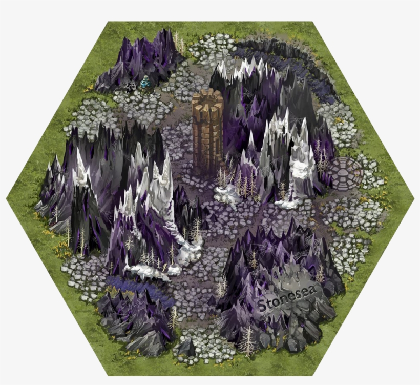 This Is One Of The Game Tiles I Made For A Board Game - Stonesea, transparent png