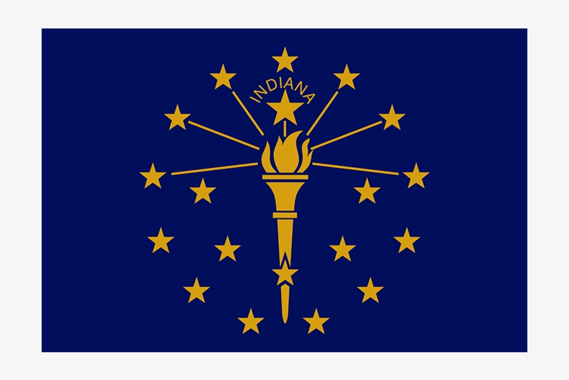 Facts About Indiana State Flag, transparent png