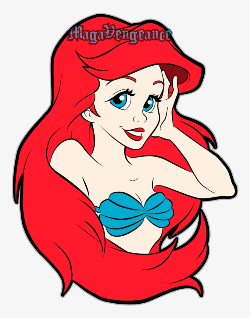 Ariel Little Mermaid Vector, transparent png